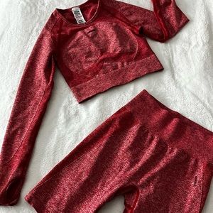 ❤️Red Gymshark Set❤️